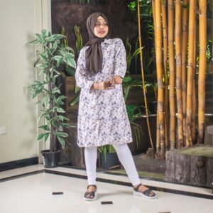 Nadhy premium digital shirt dress