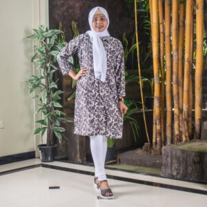 Nadhy premium digital shirt dress